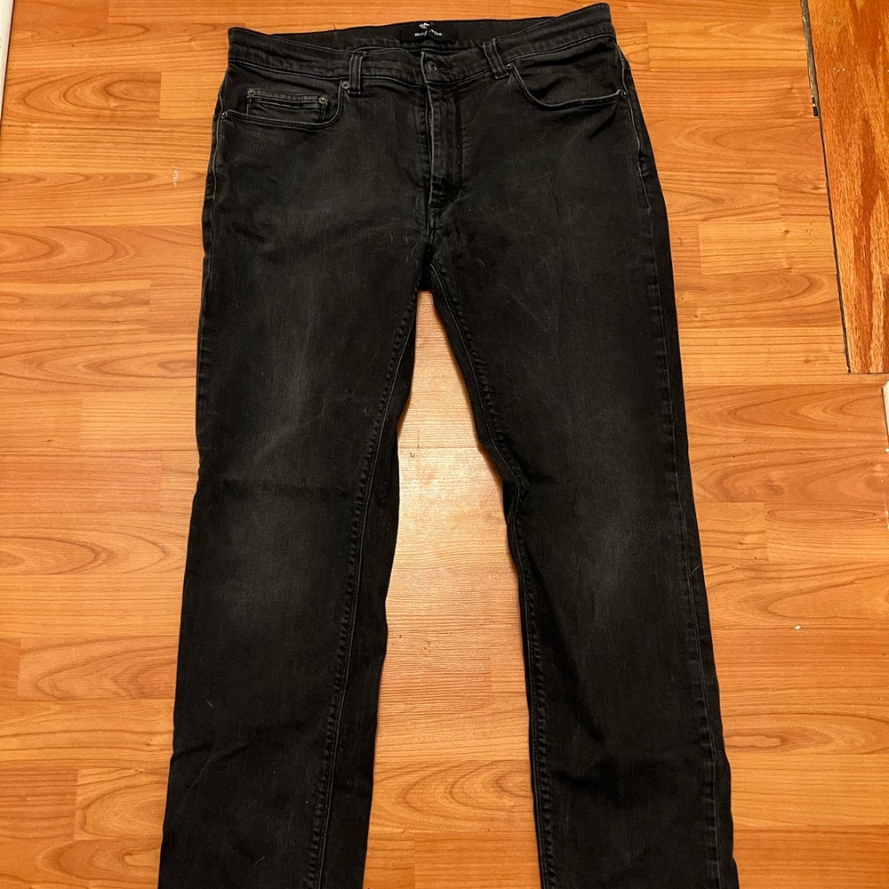 Bugatchi Black Faded Jeans size 36